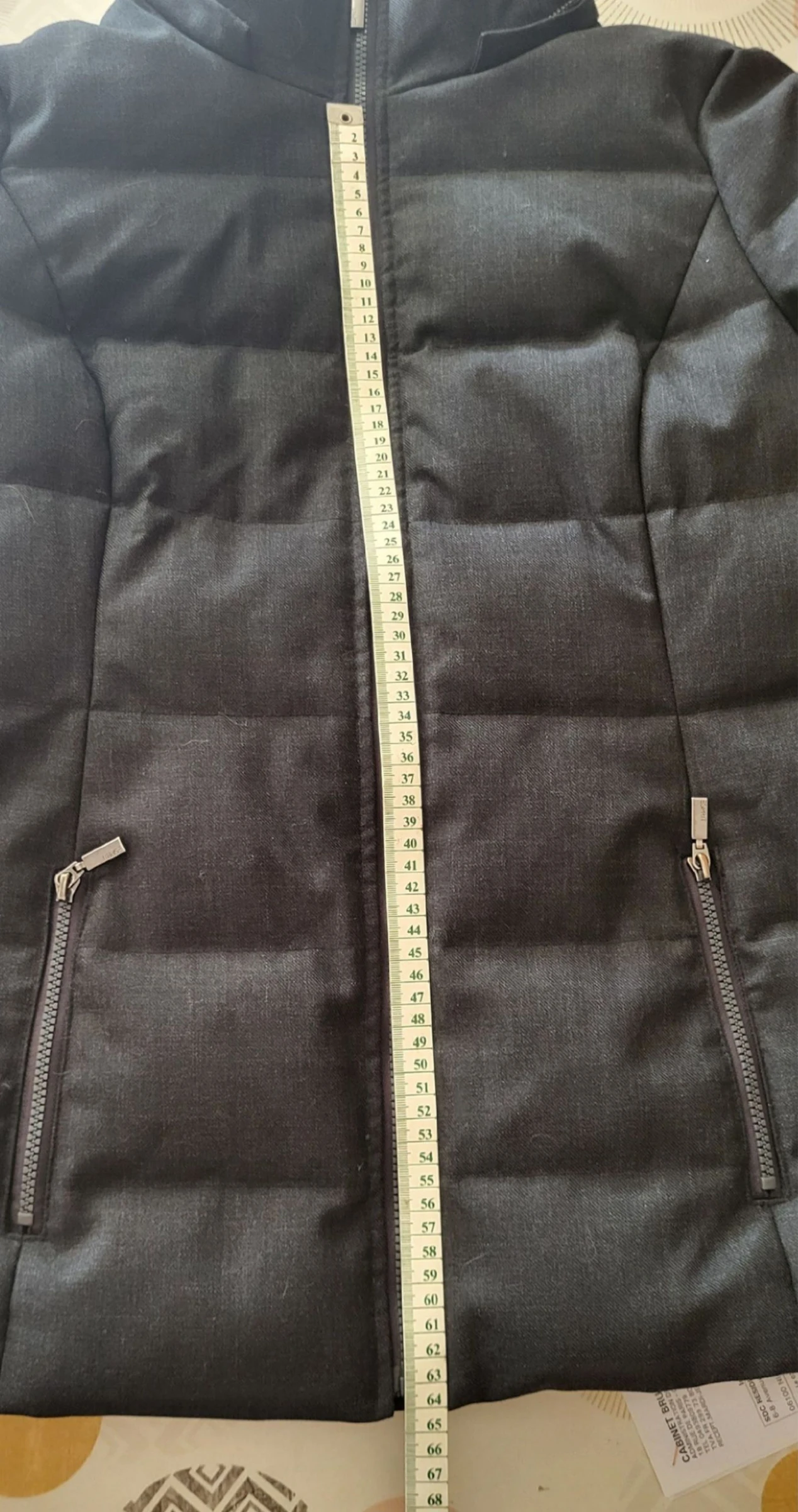 Esprit Casaco de penas TL/T40-Cinza-Capuz de imitação de pelúcia removível-Corte reto com penas – photo 15